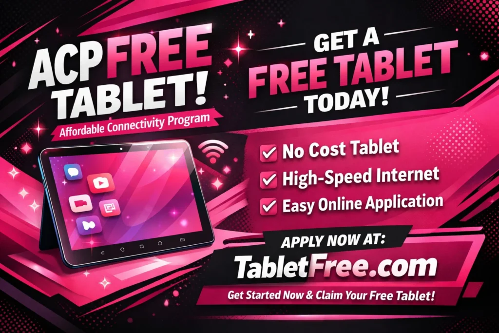 free government tablet acp program